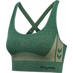 Hummel Clea Seamless Sports Top - Laurel Wreath/Lily Pad Melange