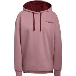 Adidas Women's Terrex Logo Graphic Hoodie - Magic Mauve