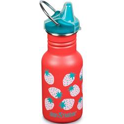 Klean Kanteen Kid's Classic Sippy Bottle Coral Strawberries 12oz