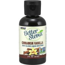 Now Foods Better Stevia Liquid Cinnamon Vanilla 1.995fl oz