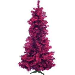 Europalms Fir tree FUTURA, violet metallic, 210cm, Julgran Futura, violett metallisk, 210cm