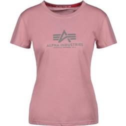 Alpha Industries New Basic T-shirt - Silver Pink