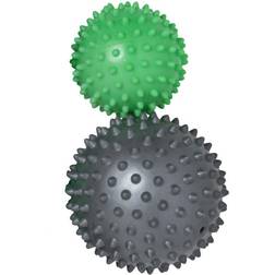 Schildkröt Noppenball-/Massageball-Set, grau grün Set bestehend aus: 1 Noppenball, Durchmesser: 70 mm, weich