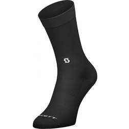 Scott Performance No Shortcuts Crew Socks Unisex - Black/White