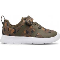 Clarks Toddler Ath Flux - Olive Camo