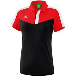 Erima Squad Polo Shirt Women - Red/Black/White