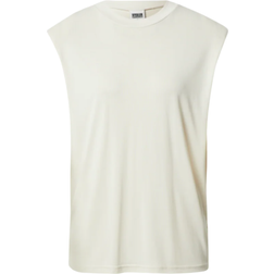 Urban Classics Ladies Modal Padded Shoulder Tank - Whitesand