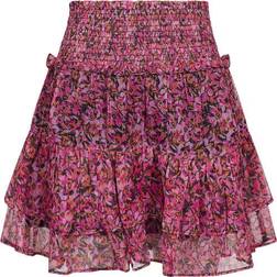 Neo Noir Tana Dark Blossom Skirt - Pink