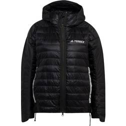 Adidas Women's Terrex Myshelter Down Hooded Jacket - Black