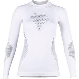 UYN Fusyon UW Long Sleeve Shirt Women - Snow White/Anthracite/Grey