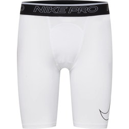 Nike Pro Dri-FIT Long Shorts Men - White/Black/Black