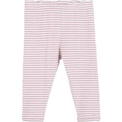 Serendipity Baby Stripe Rib Leggings - Lilac/Offwhite (M105)