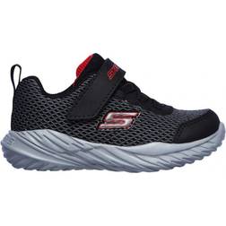 Skechers Infant Boys Nitro Sprint Trainers - Black Red