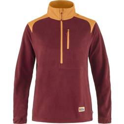 Fjällräven Vardag Lite Fleece W - Bordeaux Red/Spicy Orange