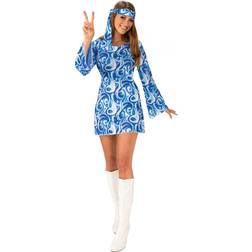 Bristol Novelty Womens Flower Power Hippy Costume