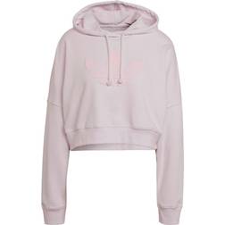 Adidas Women's Originals Cropped Hoodie - Almost Pink