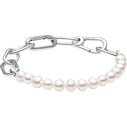 Pandora ME Freshwater Cultured Bracelet - Silver/Pearls