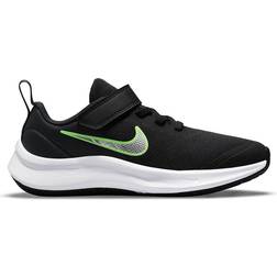 Nike Star Runner 3 PSV - Black/Dark Smoke Grey/Chrome