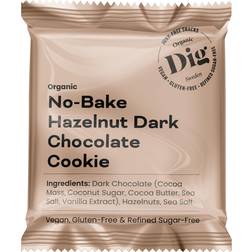 No-Bake Hazelnut Dark Chocolate Cookie 30g