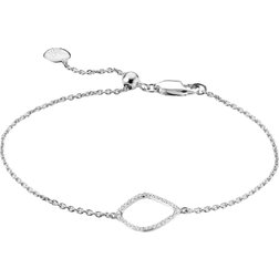 Monica Vinader Riva Kite Chain Bracelet - Sterling Silver/Diamonds