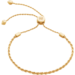Monica Vinader Corda Fine Chain Friendship Bracelet - Gold
