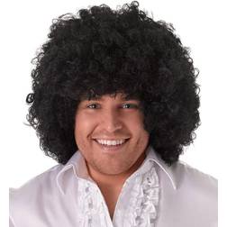 Bristol Novelty Jumbo Pop Wig Black