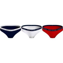 Tommy Hilfiger Bodywear Briefs 3-pack - Desert Sky/White/Primary Red