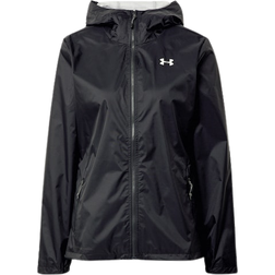 Under Armour Women's Storm Forefront Rain Jacket - Black/Ghost Grey