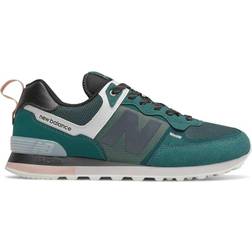 New Balance 574 M - Mountain Teal with Oyster Pink