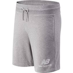 New Balance Essentials Stacked Logo Short - Athletic Grey