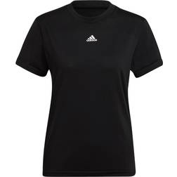 Adidas Women's Aeroknit Seamless Tee - Black/White