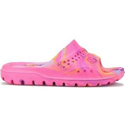 Skechers Girls Hogan Splash Slides - Pink