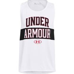 Under Armour Tech 2.0 Signature Tank Men - White/Red