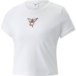 Puma Dua Lipa Slim Tee Women's - White