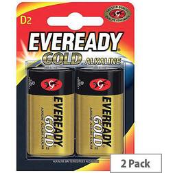 Eveready Alkaline D R20 2-pack