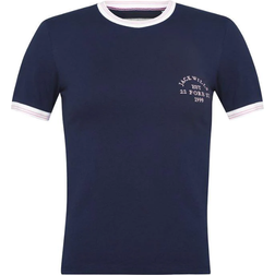 Jack Wills Trinkey Ringer T-shirt - Navy