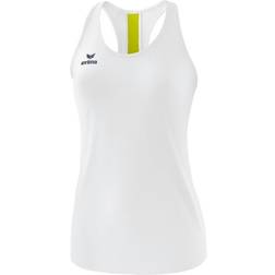 Erima Squad Tank Top Women - White/Slate Grey/Bio Lime