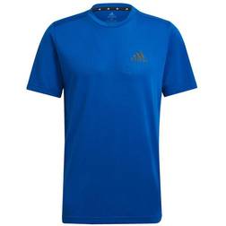 adidas Aeroready Designed 2 Move Feelready Sport T-shirt Men - Royal Blue/Black