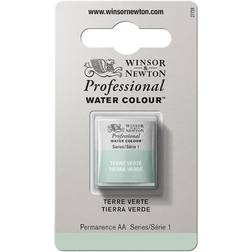Winsor & Newton Professional Water Colour Terre Verte Half Pan