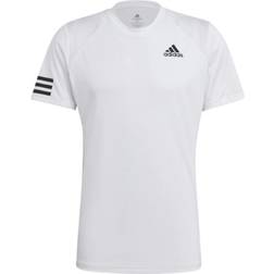 Adidas Club Tennis 3-Stripes T-shirt Men - White/Black