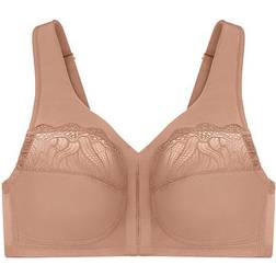 Glamorise MagicLift Natural Shape Front Closure Bra - Cappuccino