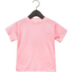 Bella+Canvas Toddler Jersey Short Sleeve T-shirt 2-pack - Pink