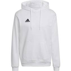 Adidas Men's Entrada 22 Sweat Hoodie - White/Black