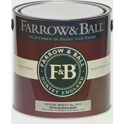 Farrow & Ball Estate No.2012 Deckenfarbe, Wandfarbe House White 2.5L