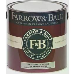 Farrow & Ball Modern No.2012 Deckenfarbe, Wandfarbe House White 2.5L