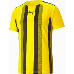 Puma TeamLIGA Striped Football Jersey Men - Cyber Yellow/Black