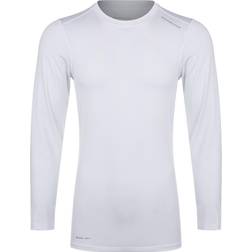 Endurance Power Long Sleeve Base Layer Men - White