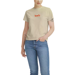 Levi's Classic Graphic T-shirt - Chenille Angora/Brown