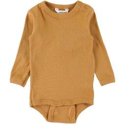 Joha Rib L/S Bodysuit - Mustard ( 67495-30-16001)