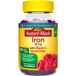 Nature Made Iron 18mg with Vitamin C Gummies 60